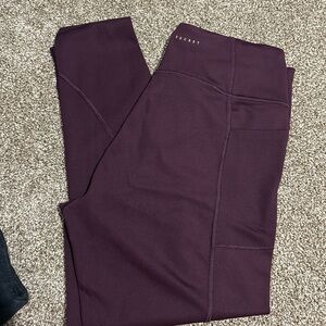Victoria's Secret Deep Purple Leggings